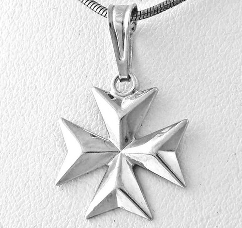 Colgante de Plata Esterlina 925 Joyería Cruz de Joyería Caballeros de Malta | eBay