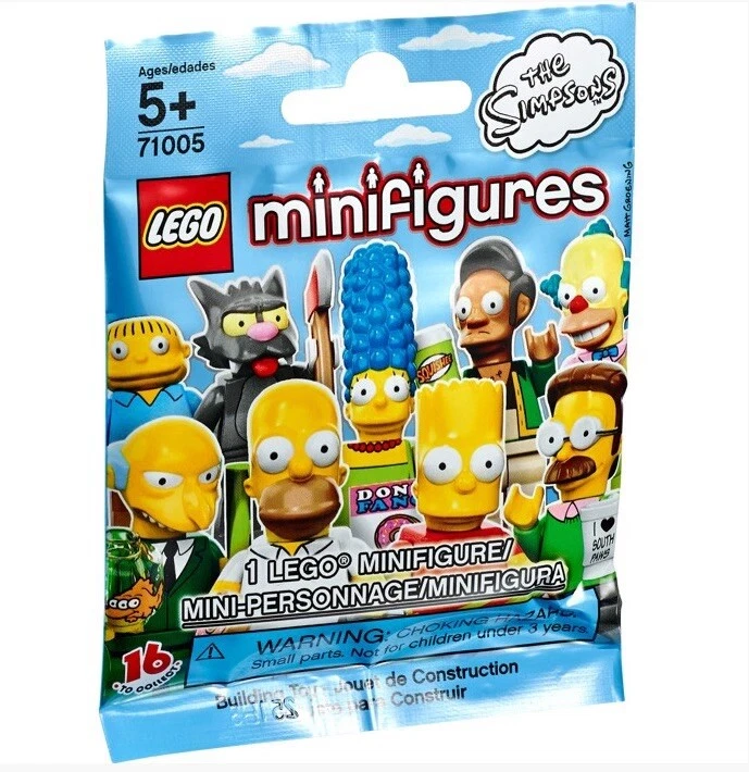 LEGO THE SIMPSONS Collectible Minifigs Series 1 71005 - Complete Set 16 - Image 3 of 3