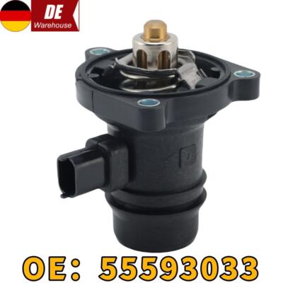 Für Vauxhall Corsa D E Astra J 1.2 1.4 Kühlmittelgehäuse Thermostat 55593033 DE
