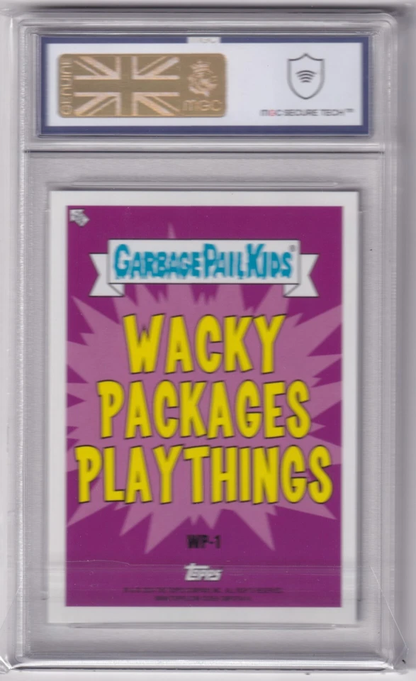 2024 Garbage Pail Kids At Play - Wacky Packages #WP-1 PU-Man (GM 10) - Image 2 of 4