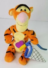 Fisher Price Disney Star Bean 8" Tigger With Butterfly Net