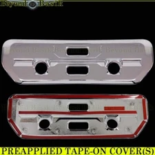 2019-2021 GMC Sierra Chevy Silverado 1500 CHROME Tailgate COVER w/High Def Cam