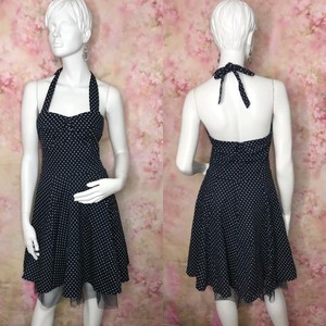quiz polka dot skater dress