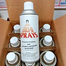 Gillespie Military Spray Paint 319. 1944-45 Late WWII. Lusterless Olive Drab.