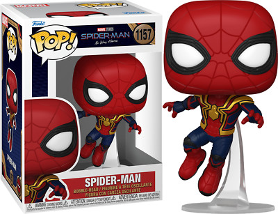 FUNKO POP! MARVEL #1157 Tom Holland SPIDER-MAN Leaping No Way Home
