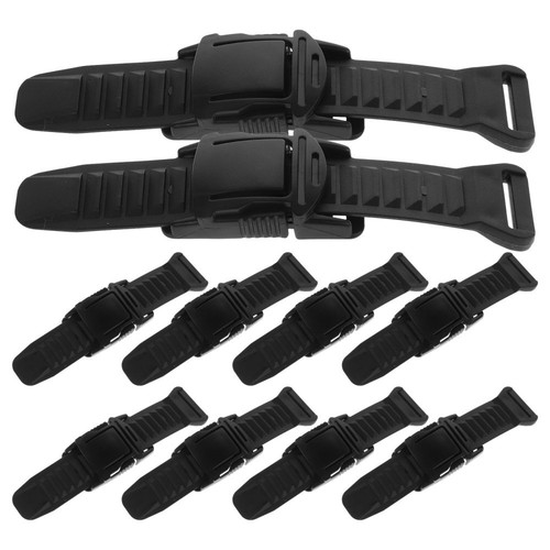 10 Sets Adjustment Fastener Accessories Travel Bag Belt Buckle Backpack Buckles