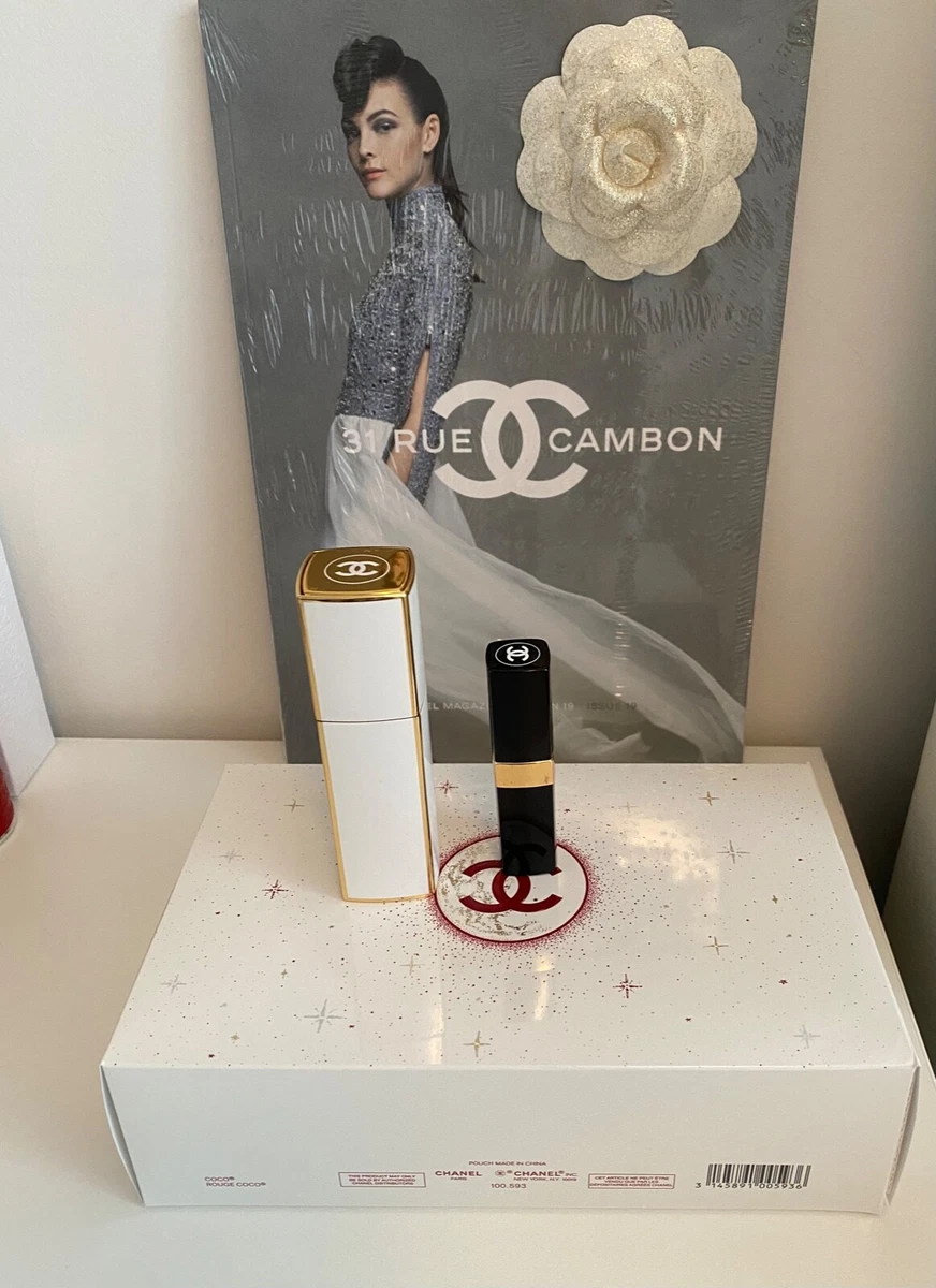 Chanel Holiday Gift Set Lip Balm and Coco Mademoiselle Twist and