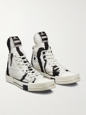 Converse x Rick Owens DRKSHDW TURBODRK Chuck 70 High Zebra