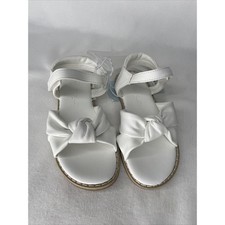 Toddler Girls Ankle Strap Sandals White, NWT, cat & Jack Size 9