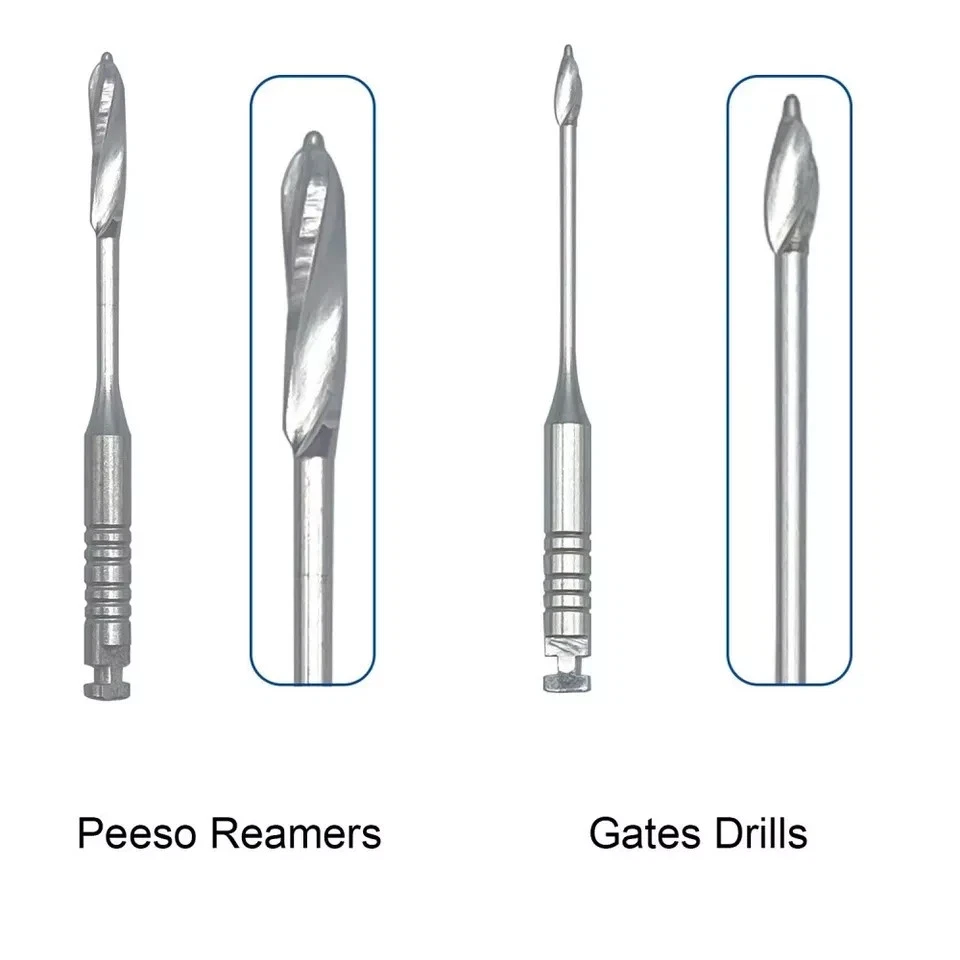 Dental Endodontic Root Canal Peeso Reamers/GATES DRILLS #1 #2 #3 #4 #5 #6 28/32 - Image 4 of 4