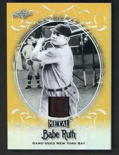 Ever Wanted to See a Babe Ruth Bat Plate Card? 9
