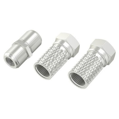Hama Adapter Set 2 Pcs. SAT M And 1 Pc. F/F