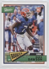 2018 Panini Classics Rookies Blank Back 40/50 Duke Dawson #275 0v0