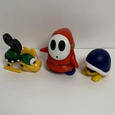 Super Mario Brothers Figure Nintendo Buzzy Beetle Sanei Boek Jakks Pacific Lot 3