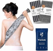 Pack de 2 Toallas Exfoliantes - Esponja de Lufa, Esponja Coreana, Japonesa y Afr