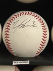 Nico Hoerner Signed Baseball