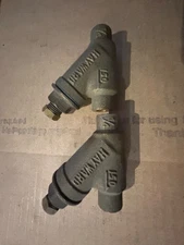 Set of 2 pcs Hayward  socket weld 1/4" 150 BRASS   Y strainer new fast shipping