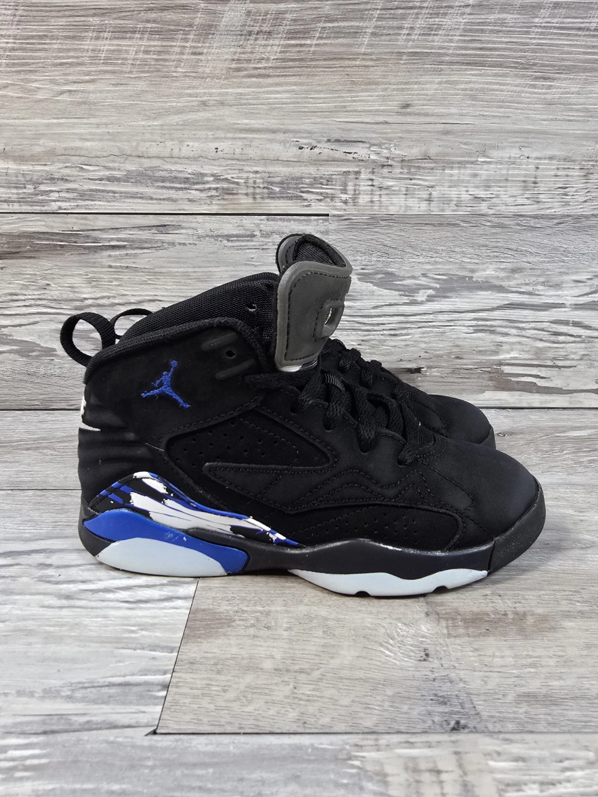 Nike Air Jordan ~taglia 13C~ JUMPMAN MVP (nero blu DZ5578 041} scarpe sneakers