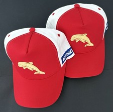 2 X 2025 NRL REDCLIFFE DOLPHINS COLLECTABLE BASEBALL HATS *2025 MEMBER*
