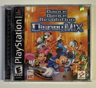 Dance Dance Revolution: Disney Mix (Sony PlayStation 1, 2001) for