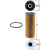 ÖLfilter FüR Mercedes Sprinter B901 B902 B903 B904 2.3 95 Bis 06 Knecht Original