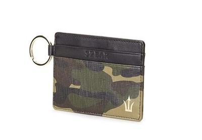 Spear Consul Camouflage Card Holder with Gold Ring BNIB! Sealed!