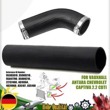 2x Ladeluftschlauch für OPEL ANTARA 2.2CDTI CHEVROLET CAPTIVA 2.2 D-95383819