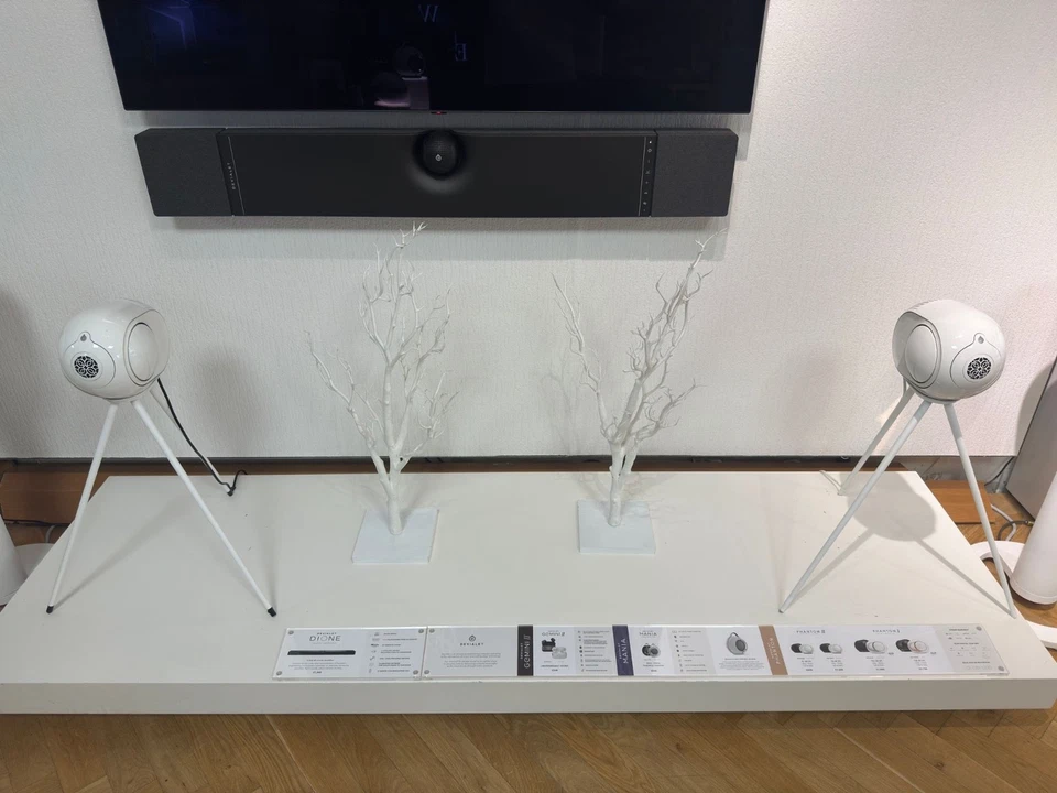 DEVIALET PHANTOM II 98 dB - ALTO-FALANTE COMPACTO - BRANCO ICÔNICO - Economize ££. - Imagem 2 de 4