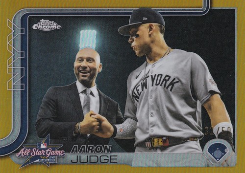 Aaron Judge [Gold] #ASGC-8 2025 Topps Chrome Update All-Star Game card