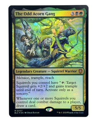MTG | The Odd Acorn Gang | Commander: Bloomburrow | Foil | NM | EN