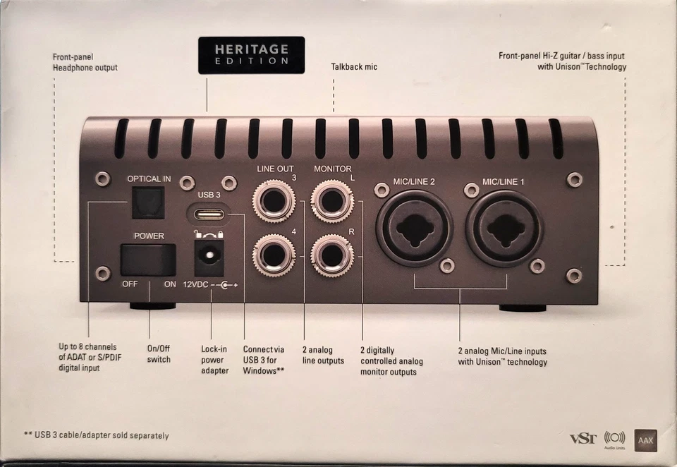 Universal Audio Apollo Twin X Duo USB Heritage Edition Audio Interface - Image 2 of 4