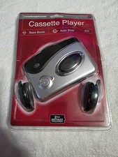 Durabrand Cassette Tape Player 822 with Headphones New With Bass Boost