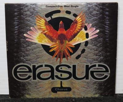 ERASURE CHORUS MAXI SINGLE CD COMPACT DISC TESTED