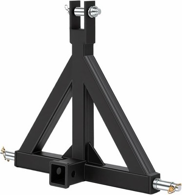 3 Point Trailer Hitch with 2'' Receiver for Category 1,Heavy Duty Quick Hitch