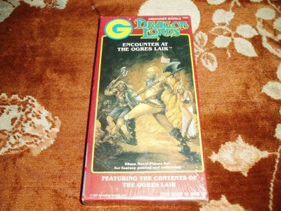 GRENADIER MODELS inc. DRAGON LORDS ENCOUNTERS AT THE ORGRES LAIR #2023 25mm MINI