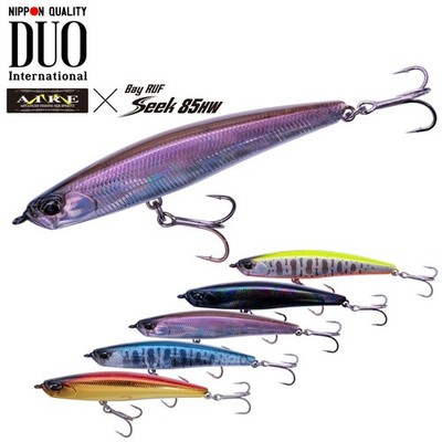 DUO Finesse Fishing Lipless Sinking Minnow Lure BAY RUF SEEK 85HW M-AIRE