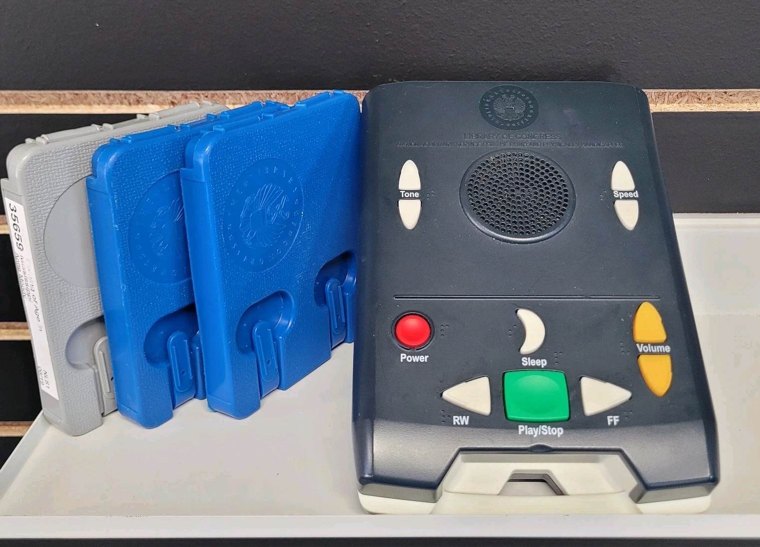 - Audio Reader For The Blind Machine & Inserts Works