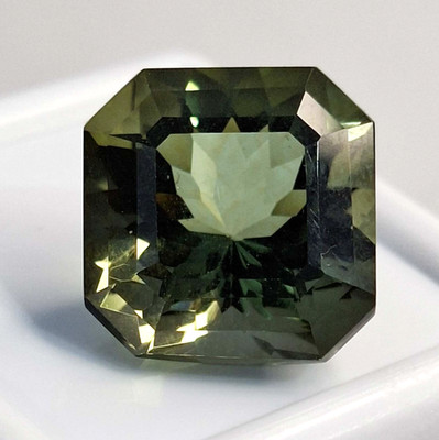 Natural Mint Green Sapphire Asscher Cut 9-11 Ct Loose Certified Gemstone SP050