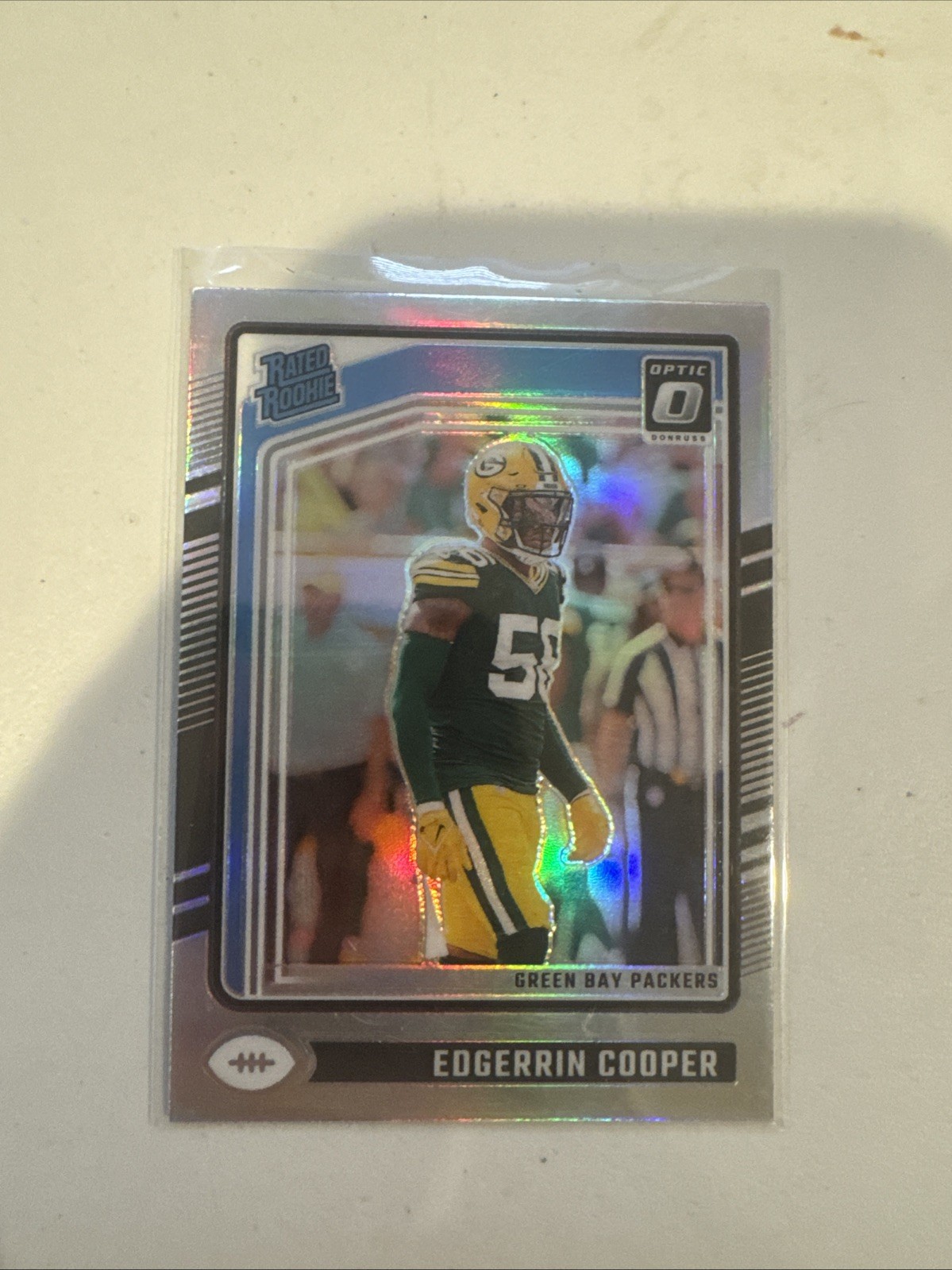2024 Panini Donruss Optic - Rated Rookie Edgerrin Cooper #231 Holo Prizm #684