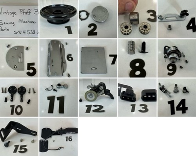 #ad VINTAGE PFAFF 30 SEWING MACHINE PARTS $16.99