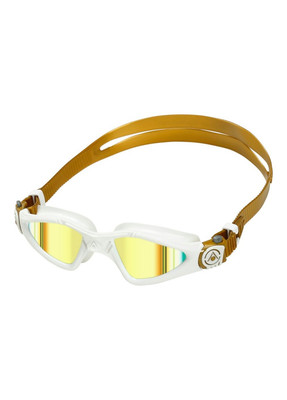 AQUASPHERE - OCCHIALINO KAYENNE SMALL TITANIUM MIRROR - 191.690 - WHITE/GOLD ...