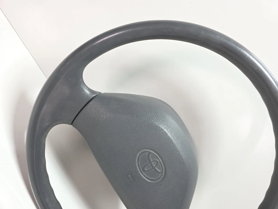 93-95 OEM Toyota Pickup Truck volante azul 2 radios con conjunto de bocina Foto 4 de 4