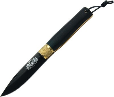 JOSE DA CRUZ Large Luxurious Folding Knife 3.25'' Stainless Blade Boxwood Handle