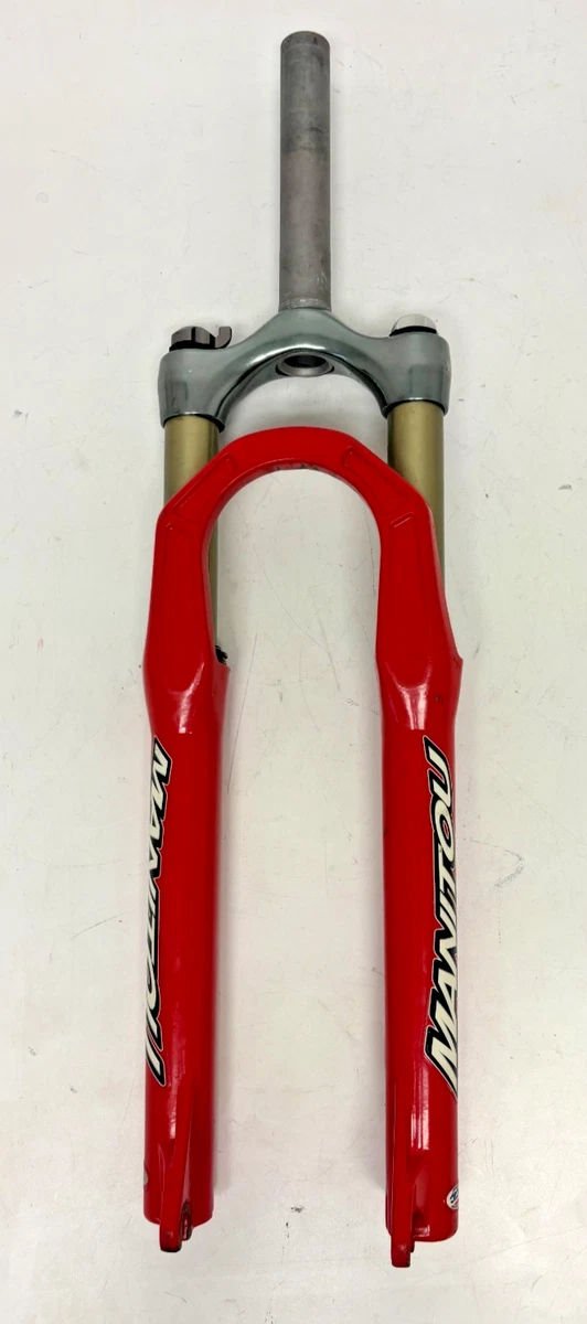 Red 1 1/8 in-Threadless Forks for Mountain Bike for sale | eBay