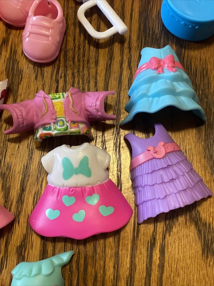 Disney Minnie Mouse Bowtique Dress Up Dolls- Snap N’ Style Clip Lot Of 40 - Image 3 of 4