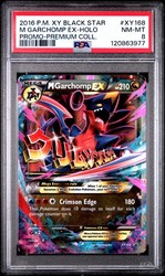M Garchomp EX XY168 – XY Black Star Promos