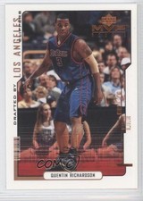 2000-01 Upper Deck MVP Rookie Quentin Richardson #196 09o4