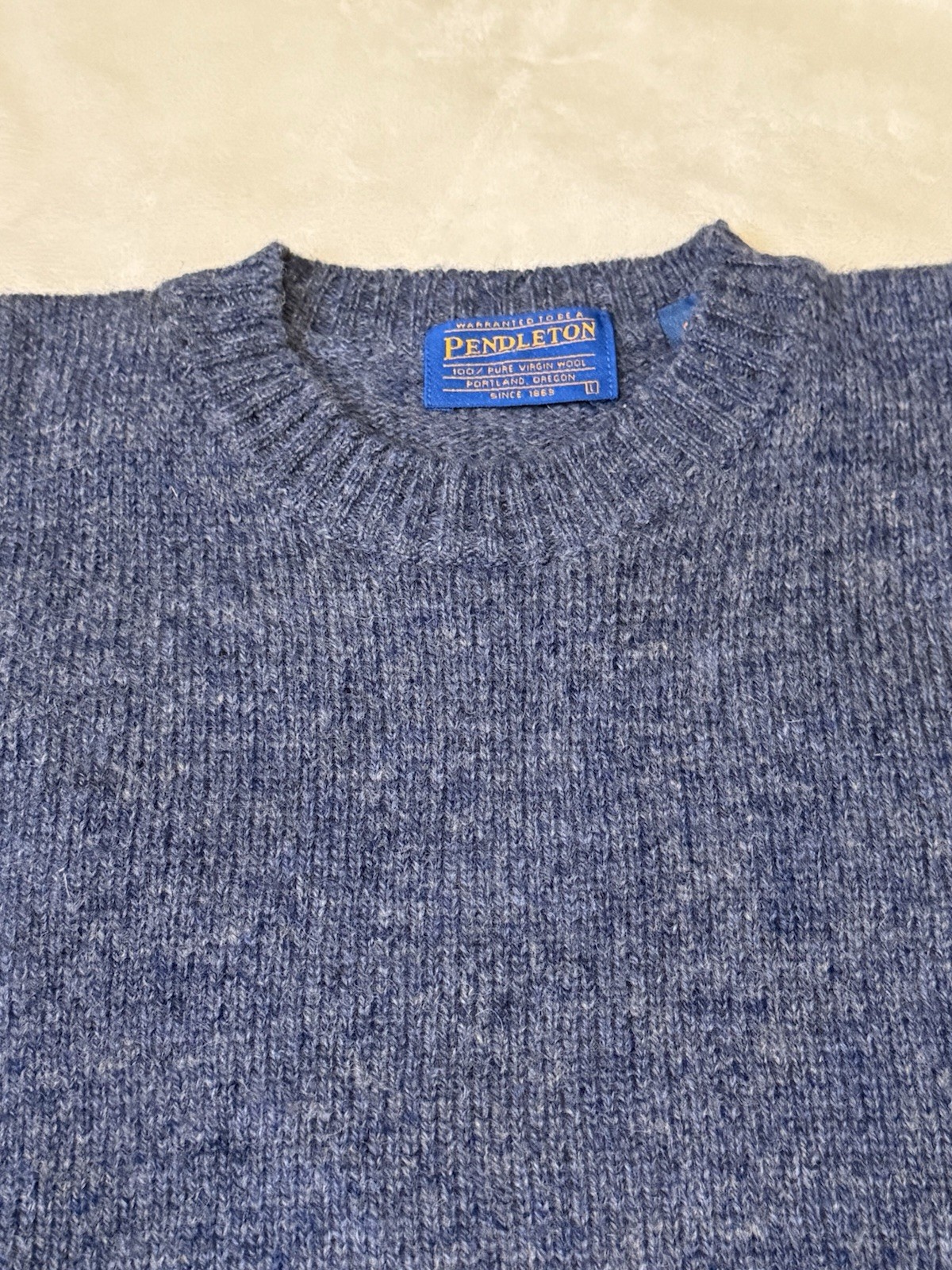 Pendleton Men's Wool Sweater Size Large - image 4