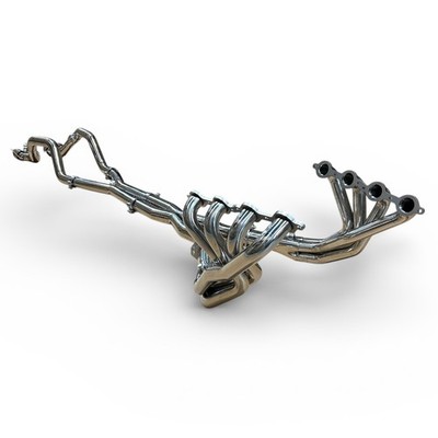 06-13 Exhaust System 1 7/8'' Headers + AxleBack Fits Chevrolet Corvette C6