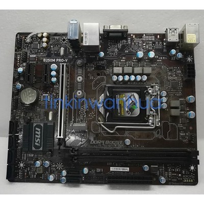 FOR B250M PRO-V System Board LGA1151 DDR4 VGA + Micro-ATX Motherboard *vv